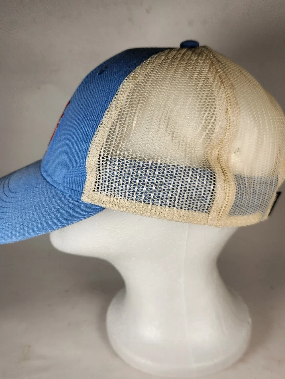 COTOPAXI Hat Cap Snapback Trucker Happy Day Sunshine Blue Mesh